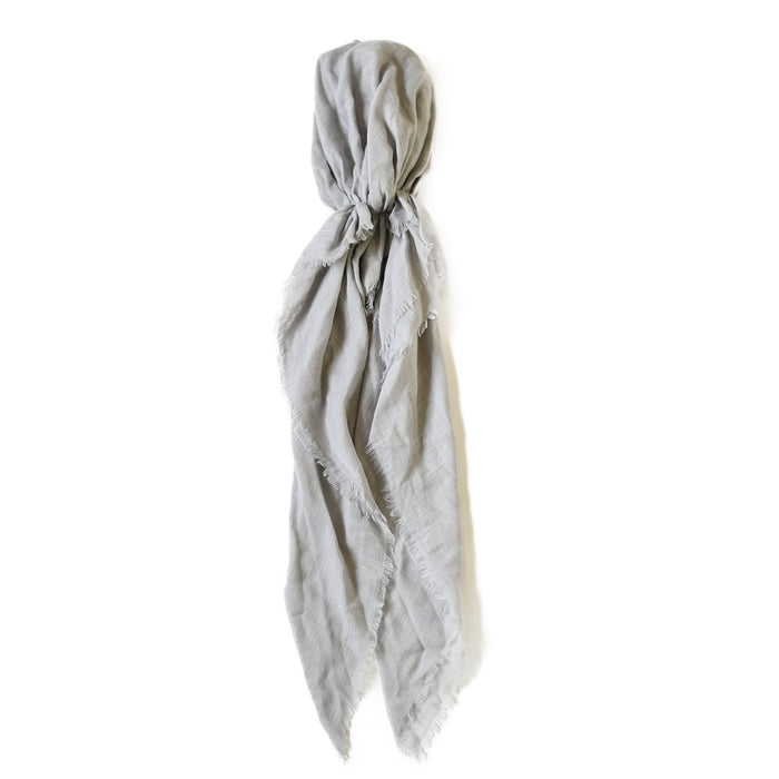 Gauzy Lightweight Solid Pretied Scarves