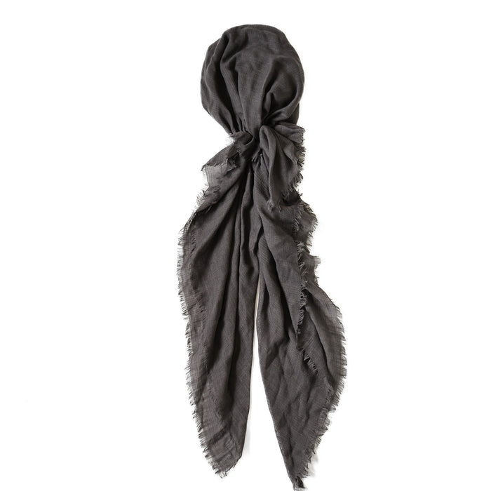 Gauzy Lightweight Solid Pretied Scarves