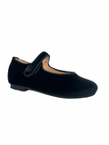 Gigi Black Velvet Mary Jane