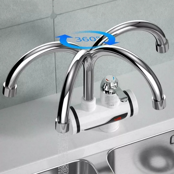 GRIFO LLAVE CALENTADOR AGUA ELÉCTRICO FRÍO CALIENTE COCINA 220V