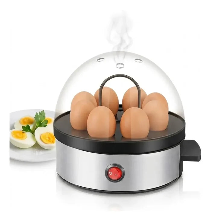 HERVIDOR HUEVOS VAPOR ELÉCTRICO AUTOMÁTICO HUEVOS TIBIOS