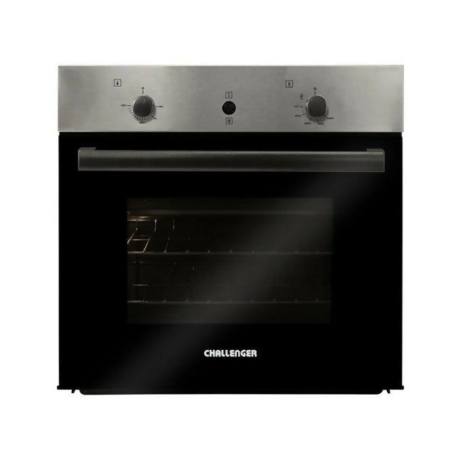 HORNO DE EMPOTRAR CHALLENGER MIXTO-52LTS-60CM-120V - HG 2555 – ACERO INOX/NEGRO