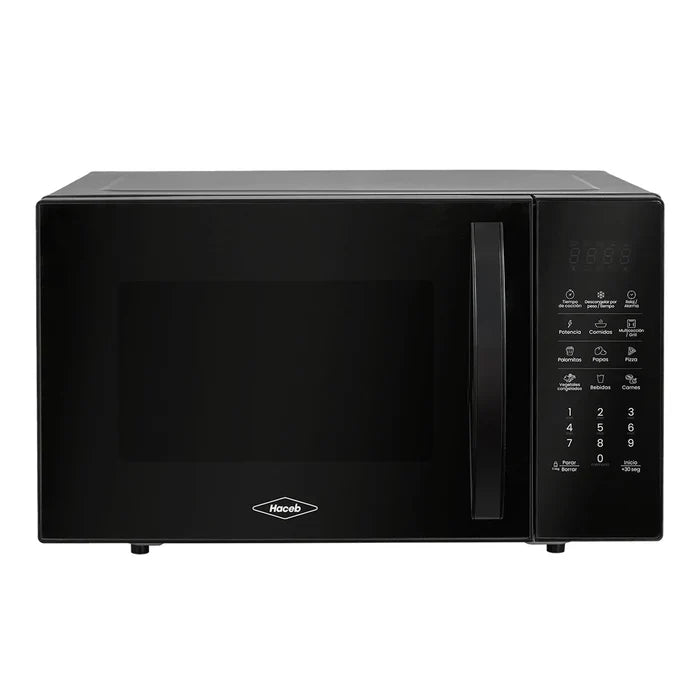 Horno Microondas Haceb 0,9 Grill, Negro