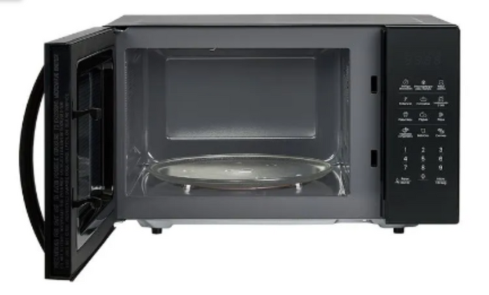 Horno Microondas Haceb 0,9 Grill, Negro