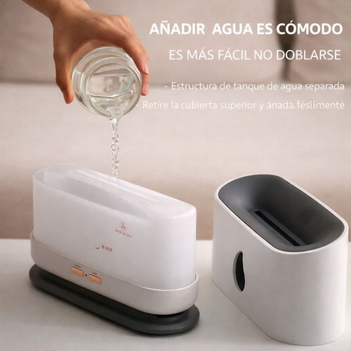 HUMIDIFICADOR GOTITA A10 LLAMA AROMA DIFUSOR ACEITES ESENCIA BLANCO 110V