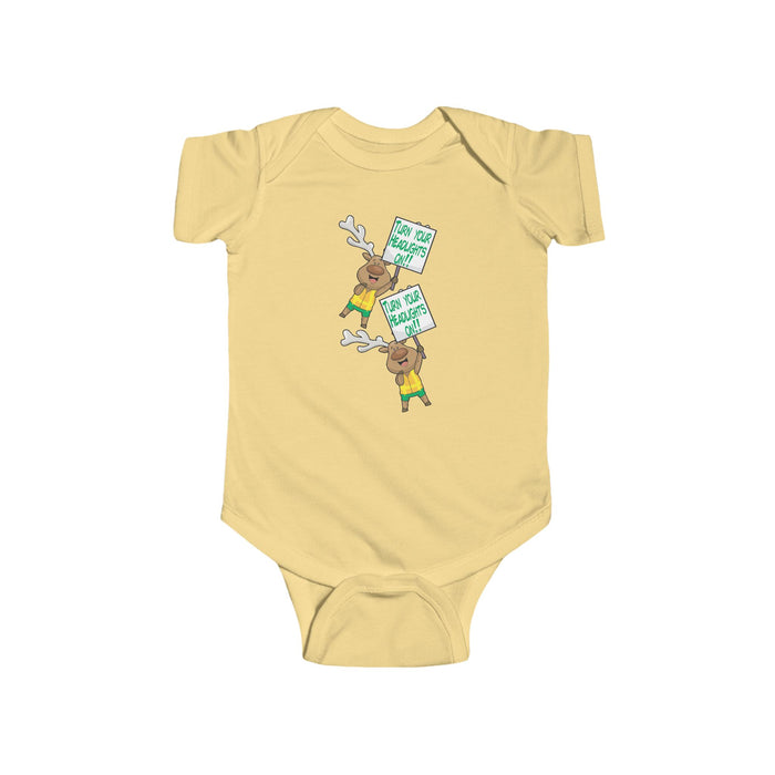 Infant Bodysuit Christmas in the Park Mascot Blinky
