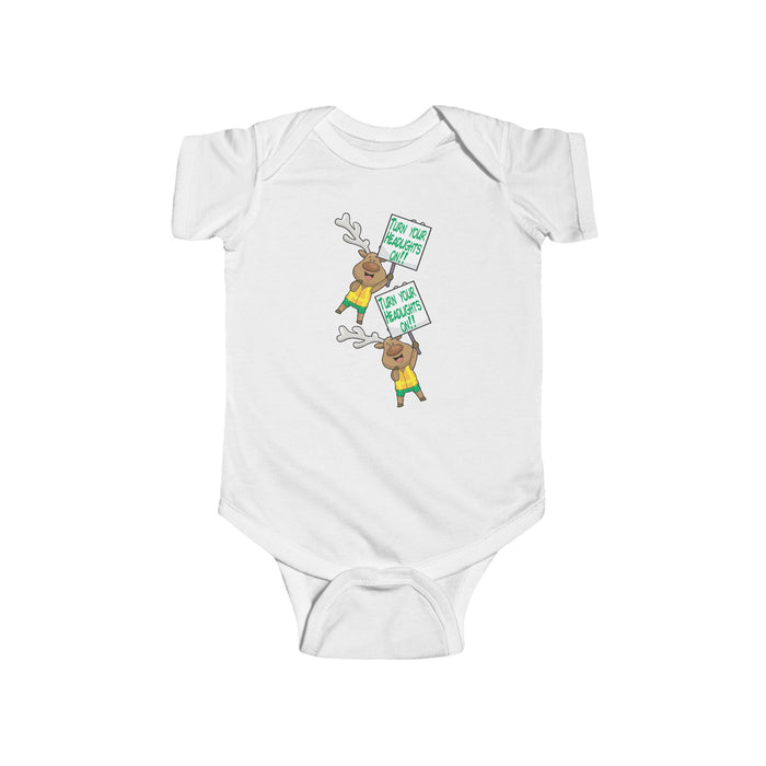 Infant Bodysuit Christmas in the Park Mascot Blinky