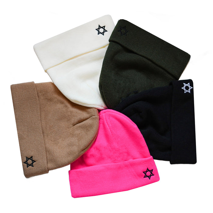 Israel Support Beanies - Magen David