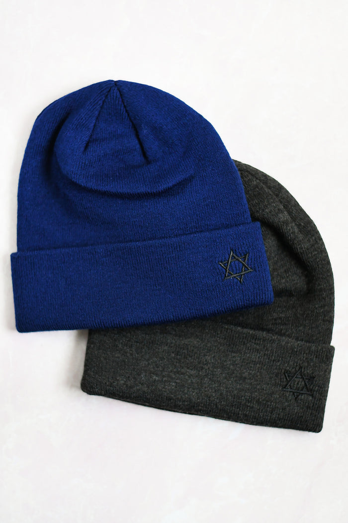 Israel Support Beanies - Magen David