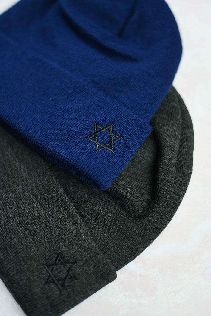 Israel Support Beanies - Magen David
