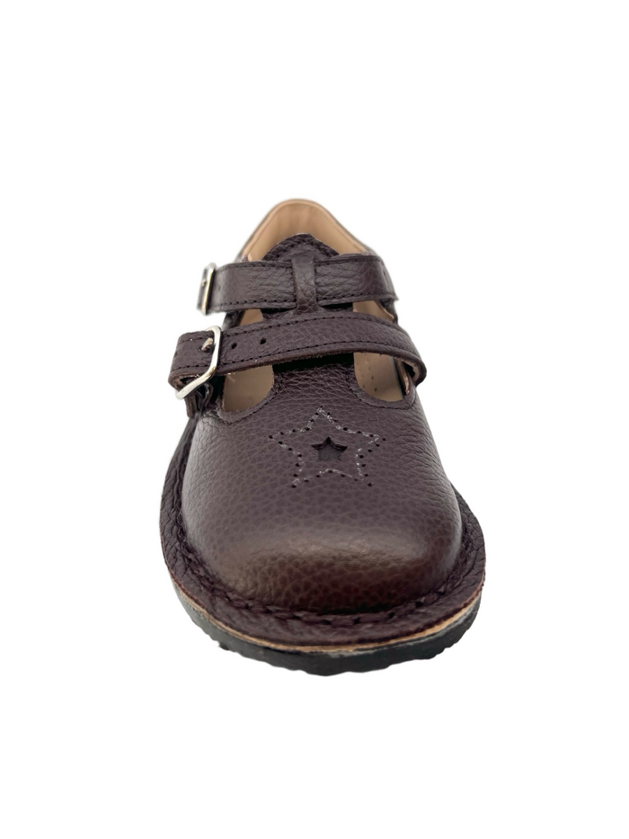Jolee Brown Baby Shoe with Perf Detail