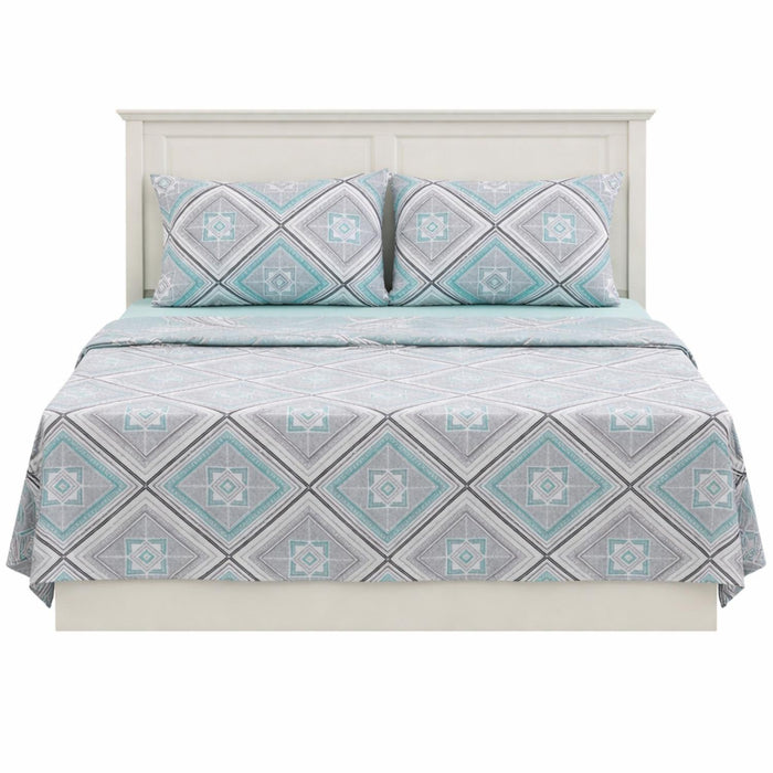 Juego de Sabana Doble Estampada 140x190cm
