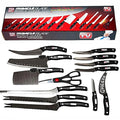 JUEGO DE SET CUCHILLOS PROFESIONALES CHEF MIBACLE BLADE 13 P ✅