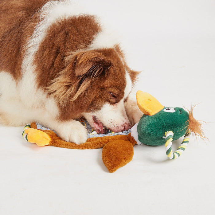JUGUETE PARA PERROS CON FORMA DE PATO