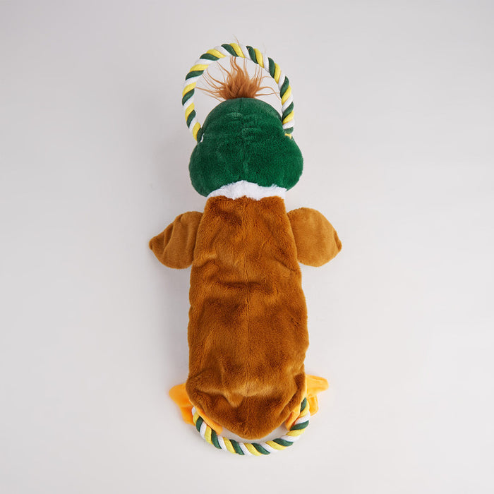 JUGUETE PARA PERROS CON FORMA DE PATO