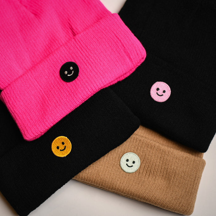 Kids ESXBB Smiley Cuff Beanie