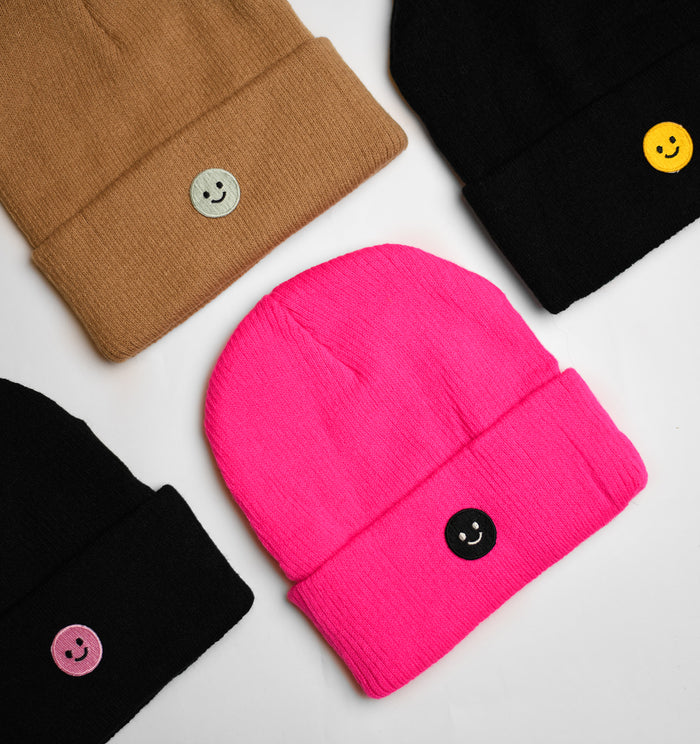 Kids ESXBB Smiley Cuff Beanie