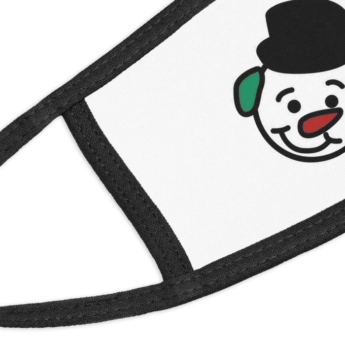 Kid's Face Mask — Cute Snowman Face Mask for Children (Holiday Winter Fun)