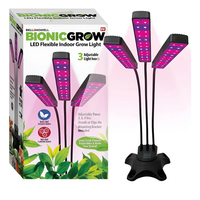 LAMPARA LED PARA PLANTAS MATAS DE CULTIVO EN INTERIORES ULTRAVIOLETA
