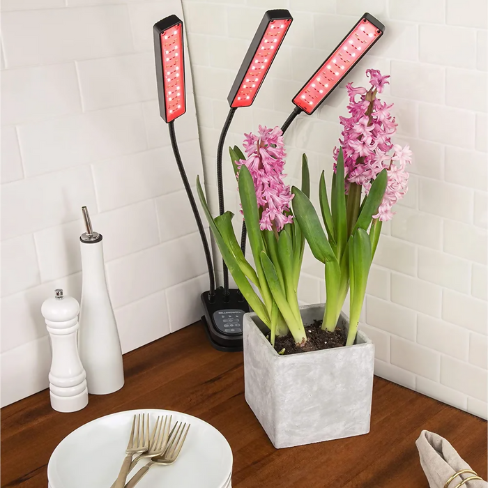 LAMPARA LED PARA PLANTAS MATAS DE CULTIVO EN INTERIORES ULTRAVIOLETA