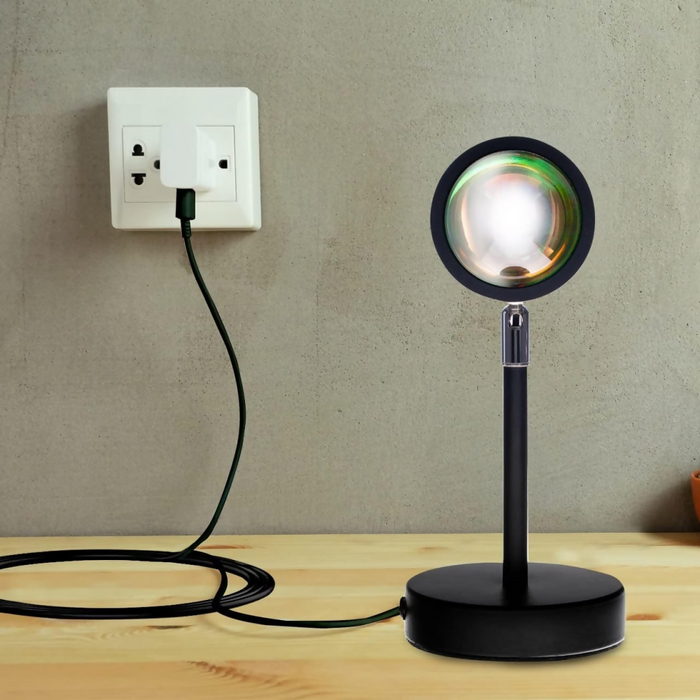LÁMPARA SUNSET RGB EFECTO ATARDECER DECORACIÓN VIDEOS TIKTOK