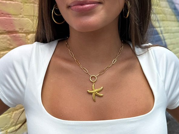 Large Sea Star Pendant | LINK, design your own