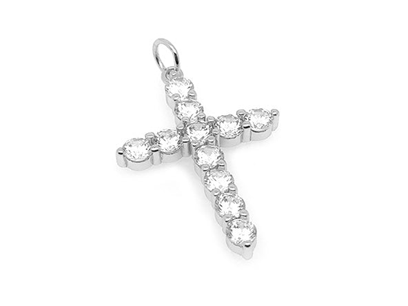 Large Sparkling Cross Pendant | LINK, design your own