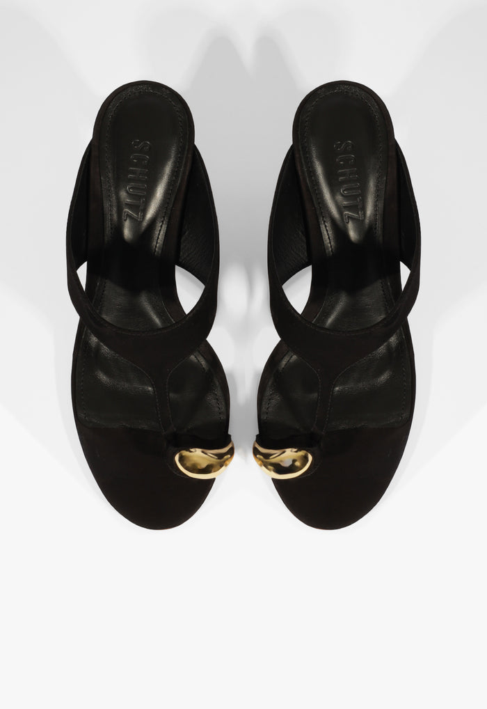 Maisie Nubuck Sandal - Schutz Shoes