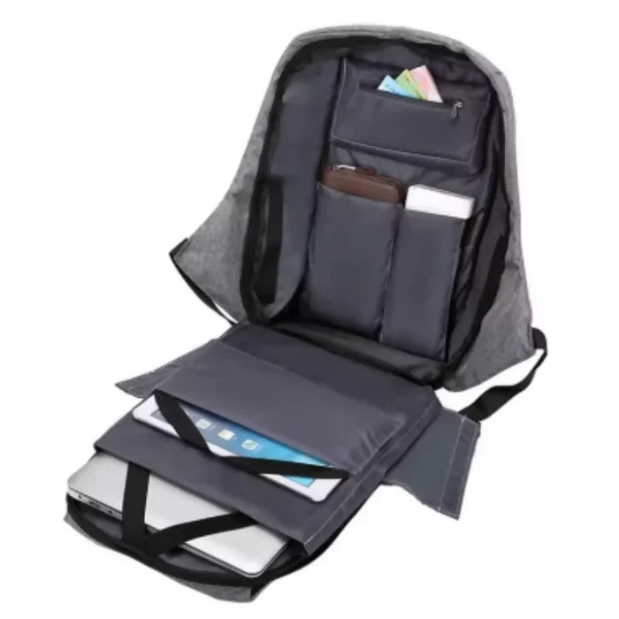 MALETA ANTIRROBO IMPERMEABLE USB ✅