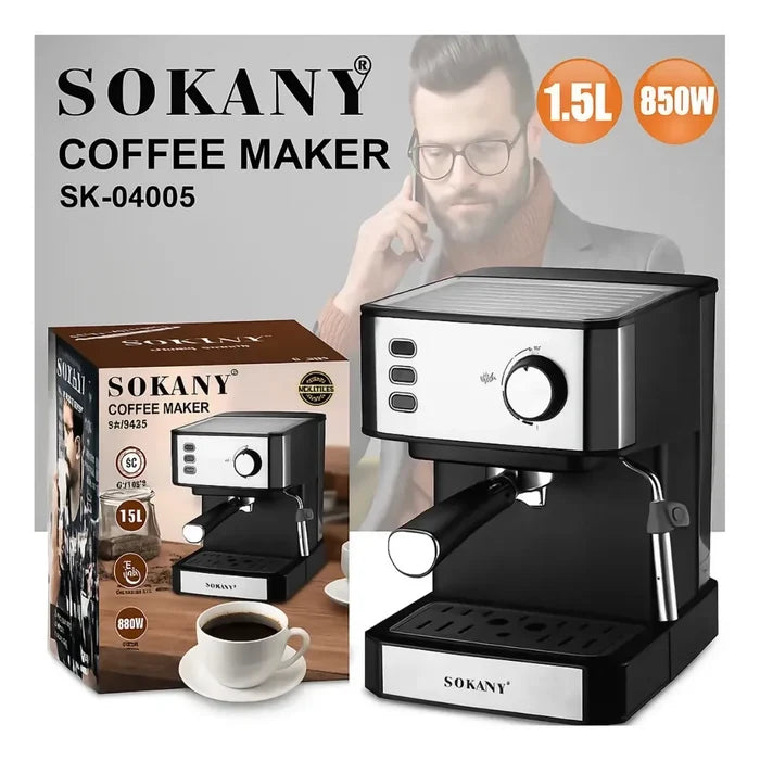 MÁQUINA PARA CAFÉ EXPRESO CAPUCHINO LATTE 850W 20BAR REGALO ☕✨