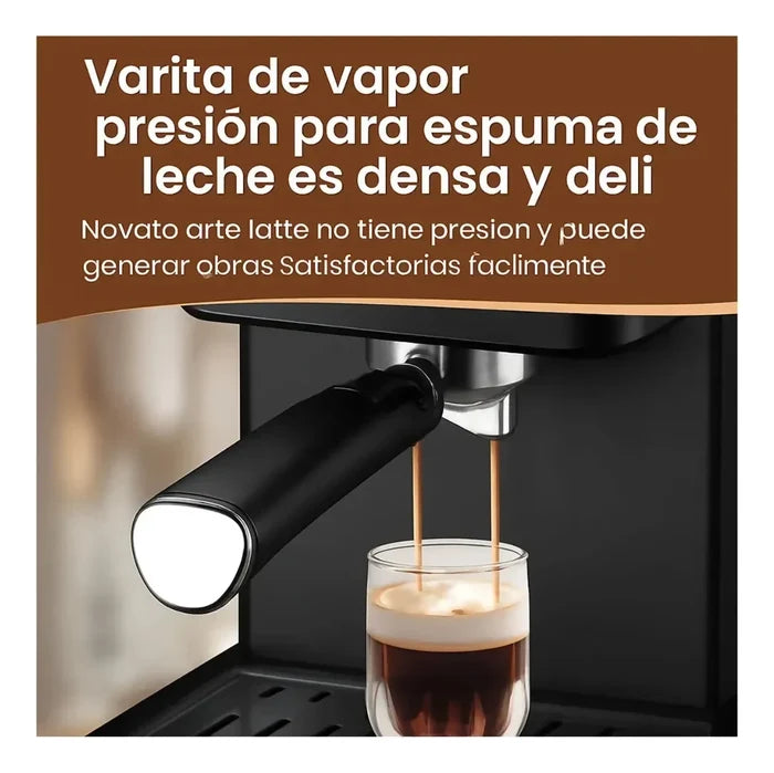 MÁQUINA PARA CAFÉ EXPRESO CAPUCHINO LATTE 850W 20BAR REGALO ☕✨