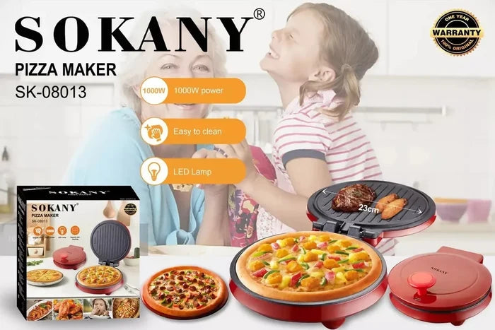 MÁQUINA PARA PIZZAS SOKANY SK-08013