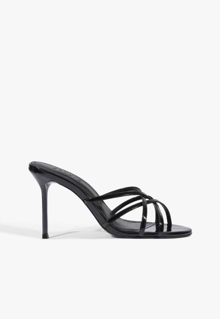 Marion Patent Sandal 5 Black Patent - Schutz Shoes