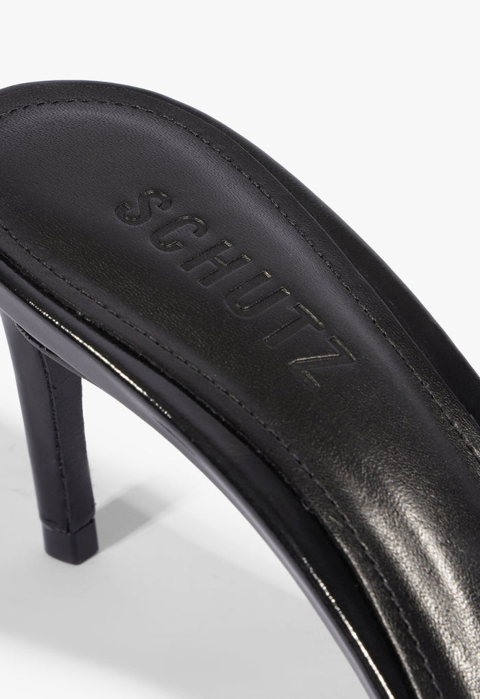 Maxie Mule Mid Leather Sandal - Schutz Shoes