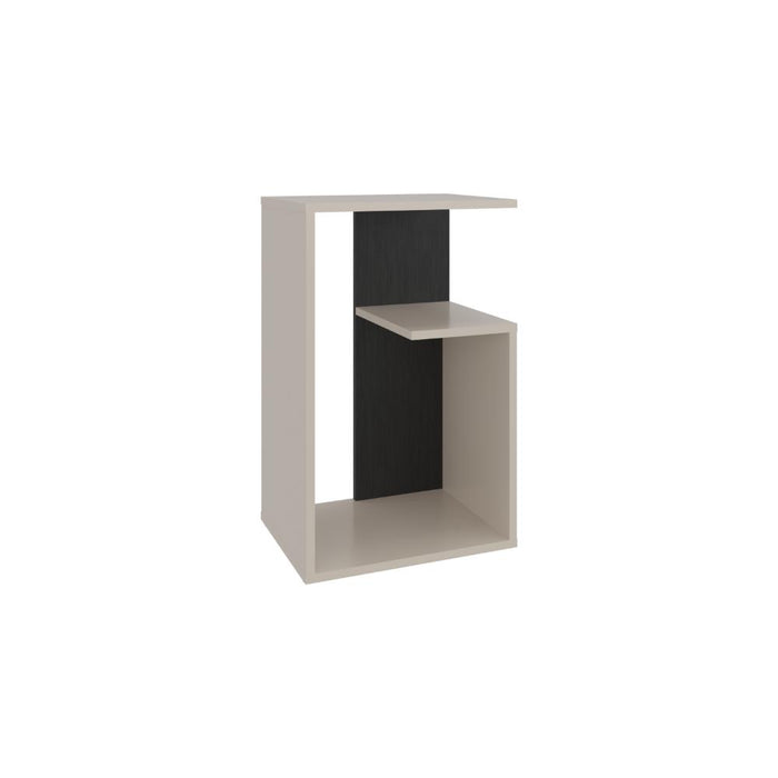 Mesa de Centro Adel, Capri y Wengue, con diseño moderno y espacio para ubicar objetos ZF