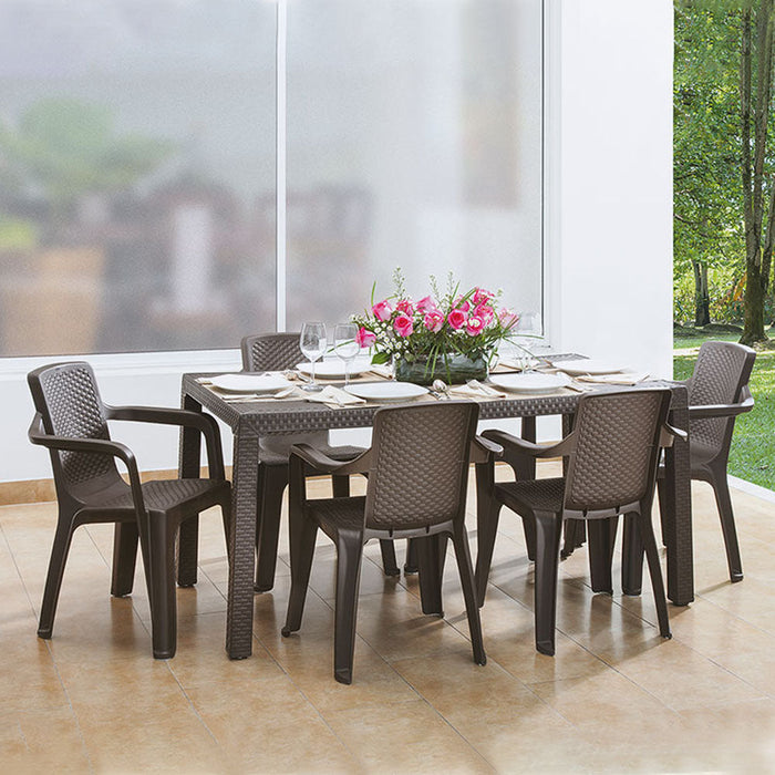 Mesa Eterna Familiar Wengue