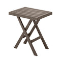 Mesa Plegable Rectangular Barú Mocca