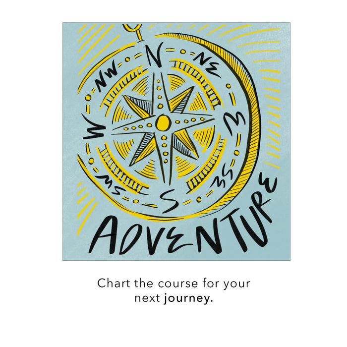 Mini "Adventure" Compass Key