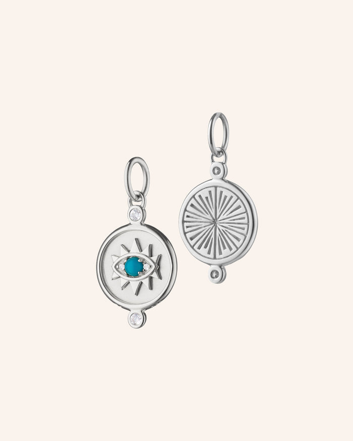 Mini “Protect” Evil Eye Charm