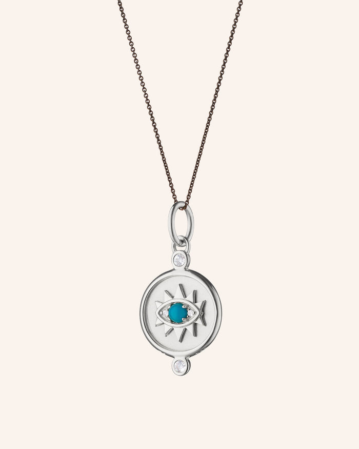 Mini “Protect” Evil Eye Charm