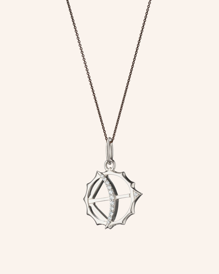 Mini Apollo Charm Necklace - Strength