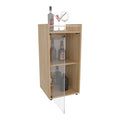 MiniBar Theba, Fresno Europeo, con espacio para botellas de vino y copas ZF