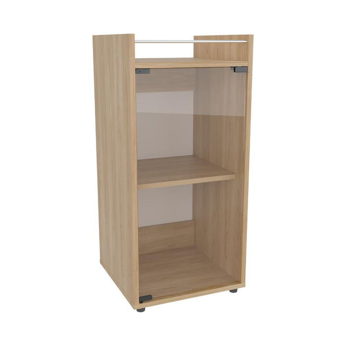 MiniBar Theba, Fresno Europeo, con espacio para botellas de vino y copas ZF