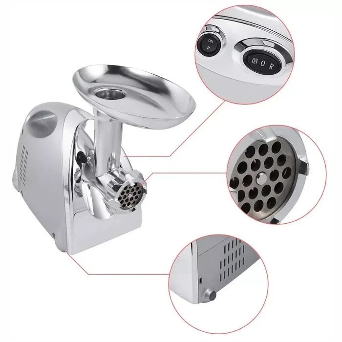 MOLINO ELÉCTRICO PICADOR DE CARNE Y MAÍZ UNIVERSAL ROYAL 1200W ✅