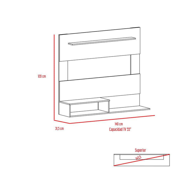 MUEBLE MULTIUSOS BEIJING, WENGUE