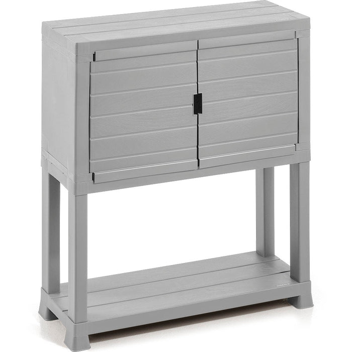 Mueble Organizador Gris Hielo