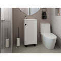 Mueble Para Lavamanos Betel, Blanco, Incluye Lavamanos Plastiglas Floresta 40 ZF