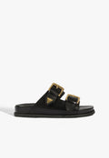 Naomi Leather Sandal 5 Black Leather - Schutz Shoes