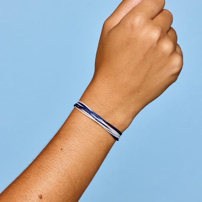 Navy & White Bracelet