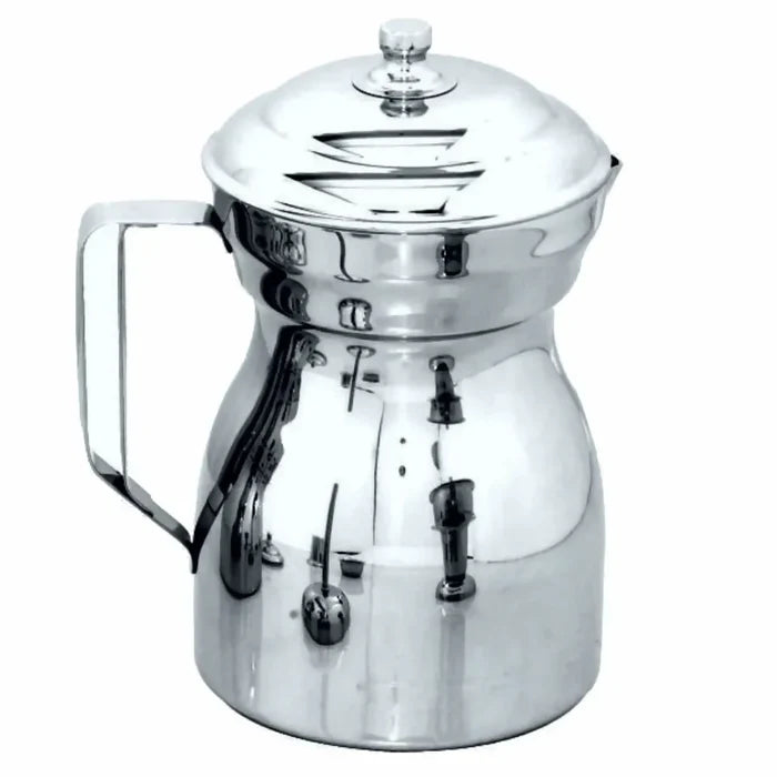 OLLETA CHOCOLATERA CAFETERA EN ACERO QUIRÚRGICO INOXIDABLE 2L